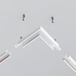 Коннектор угловой для круглого низкопрофильного шинопровода Exility, TRAM034CL-R-41W. TM Maytoni