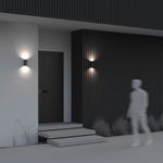 Настенный светильник (бра) Slat GU10х2, IP54, O044WL-02B. TM Maytoni