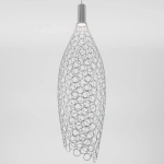 Подвесной светодиодный светильник с металлическим плафоном 90352/1 хром, LED