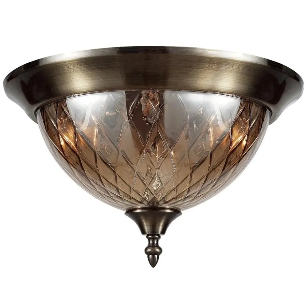 Светильник потолочный Crystal Lux NUOVO PL3 BRONZE 2550/103 Светильник потолочный Crystal Lux NUOVO PL3 BRONZE 2550/103