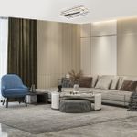 Потолочный светильник Escada 10250/2 LED*205W Black/White marble