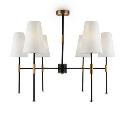 Люстра Tida FR5196PL-06BBS, E14х6. TM Maytoni