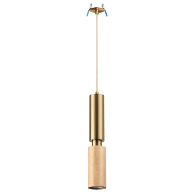 7061/1A MINIMA ODL25 217 Подвесной светильник светлое дерево/металл IP20 GU10 LED 7W 220V CAUCHO