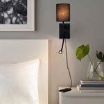 86210-9.2-001KT LED3W+E14 BK светильник настенный