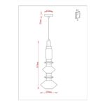 Подвесной светильник Arte Lamp FIORATO A2442SP-16PB, 1хLED