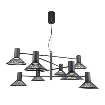 Подвесная люстра Metrics 4623-8P, 8*LED*6W, 5280LM, 3000K. ТМ F-Promo