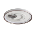 7787/85L PIKO LED SN 607 Светильник металл/белый/бронза LED 85Вт 3000-6500K D495 IP20 пульт ДУ GEMINI
