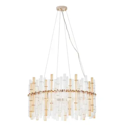 Подвесная люстра Arte Lamp CRYSTALLA A4111LM-16GO, 16хG9