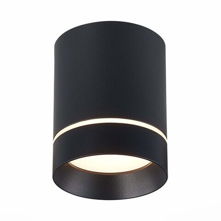 ST115.432.12 Светильник потолочный Черный LED 1*12W 3000K 840Lm Ra&gt;90 120° IP20 D79xH100 170-240V