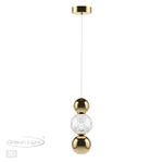 5008/7LA L-VISION ODL23 589 золотой/прозрачный/металл/акрил Подвес LED 7W 4000K 300Лм CRYSTAL