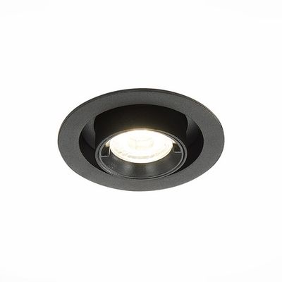 ST702.348.12 Св-к встр. Черный LED 1*12W 4000K 900Lm Ra80 24° IP20 D90xH92 180-240V