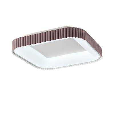 7770/56L AVRA LED SN Светильник металл/белый/мокко LED 56Вт+14Вт 3000-6000K 500х500 IP43 пульт ДУ+подсветка SHARMEL