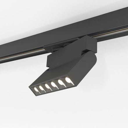 Basic System Трековый светильник 10W 4200K Garda черный 85017/01