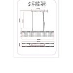 Подвесная люстра Arte Lamp MAYOTTE A1071SP-7CC, 7хG9