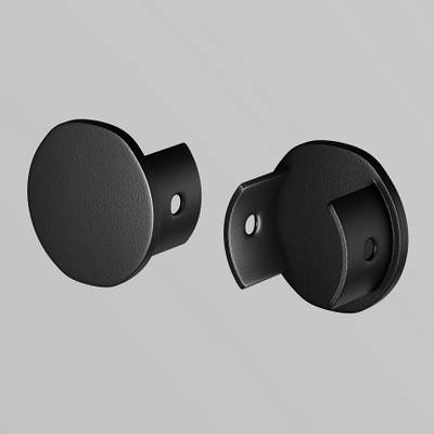 Заглушка для подвесного круглого шинопровода Levity, 2шт., TRA184EC-R-11B. TM Maytoni