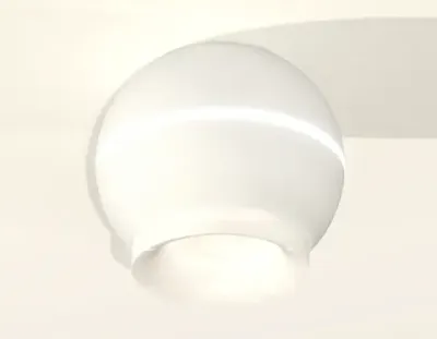 Комплект накладного светильника XS1101041 SWH/FR белый песок/белый матовый MR16 GU5.3 LED 3W 4200K (C1101, N7165)