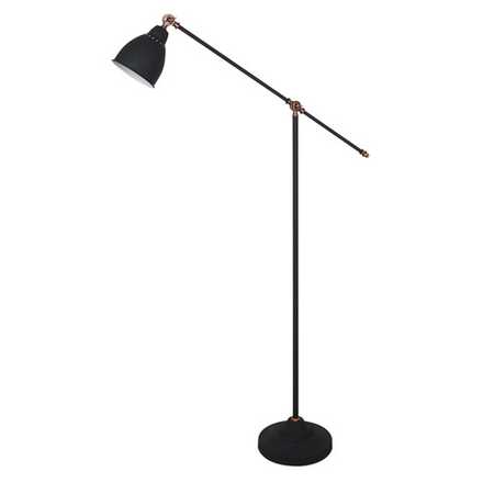 Торшер Arte Lamp BRACCIO A2054PN-1BK, 1хE27
