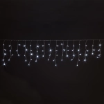 Новогодняя гирлянда бахрома белый 1,8*0,5м IP20 100-001 белый, LED