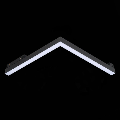 ST800.436.15 Магнитный трековый светильник Черный LED 1*15W 3000K 950Lm Ra>80 120° IP20 L305xW305xH25 48V