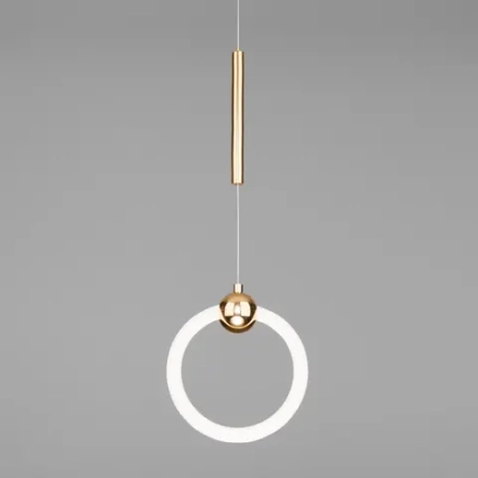 Подвесной светодиодный светильник 90165/1 золото, LED