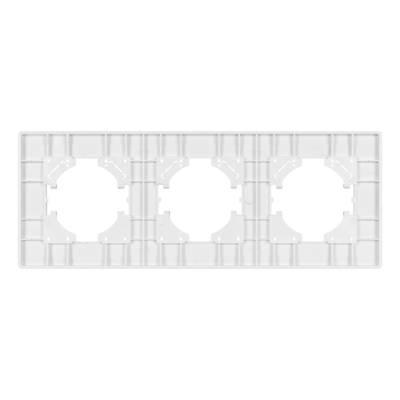 Рамка пластиковая FRM-PERIO-PL-3-BK (Arlight, -)