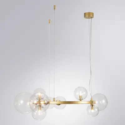 Подвесная люстра Arte Lamp VINCENT A7790SP-10GO, 10хG9