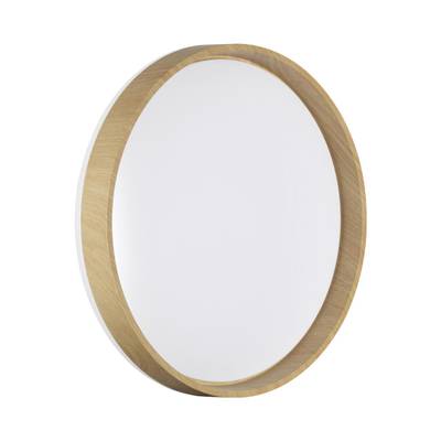 7684/ELN BASICA SN 166 Светильник пластик/кор под дер LED 76Вт 3000/4000/6000K D490 IP43 CCT GARI WOOD