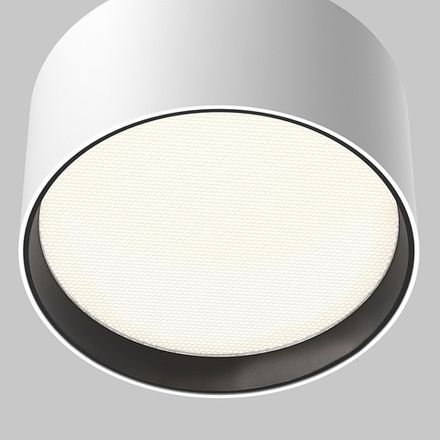 Потолочный светильник Glare 4000K 12W 120°, C091CL-12W4K-W. TM Maytoni
