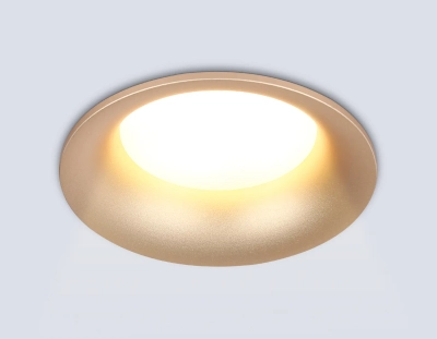 Светильник встраиваемый TN51812 GD золото GX53 max 15W D105*36