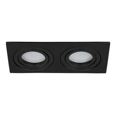 Точечный встраиваемый светильник Arte Lamp TARF A2168PL-2BK, 2хGU10