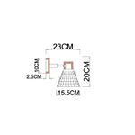 Бра Arte lamp MELEPH A4096AP-1BR, 1хE27