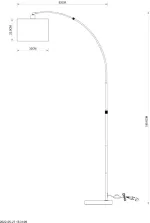 Торшер Arte Lamp PAOLO A4060PN-1PB, 1хE27