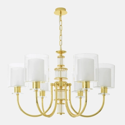 Люстра Crystal Lux ELENA SP6 GOLD 1621/306