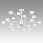 8265/18 COMFI LN26 металл, белый Люстра GX53 LED 18*7W 220V TORINA