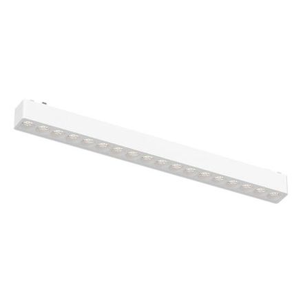 ST673.546.18 Магнитный трековый светильник Белый LED 1*18W 4000K 1 560Lm Ra&gt;90 36° IP20 L338xW26xH24 48V