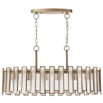 712162 Люстра AGAVE 6х40W E27 ШАМПАНЬ/ПРОЗРАЧНЫЙ Lightstar