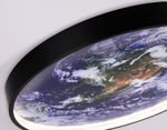 Светильник светодиодный настенно-потолочный FW11132 BK черный 18W LED 3000-6400K D300*38