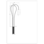 Бра Arte Lamp WATERFALL A1577AP-1GO, 1хE14