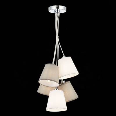 SLE300403-05 Светильник подвесной хром/белый, серый E14 5*40W