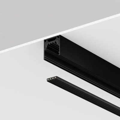 Токоведущая лента 10м Exility IP черный, O-TR002-PW-10M. TM Maytoni