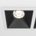 Встраиваемый светильник Alfa LED 4000K 2x10Вт 36°, DL043-02-10W4K-SQ-WB. TM Maytoni