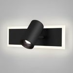 Настенный светодиодный светильник с USB и Type-C 20127/1 LED черный