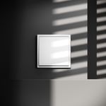 VLS010301 Проходной переключатель встраиваемый VOLTUM S70 одноклавишный 10А, (белый глянцевый) (ТМ Maytoni)