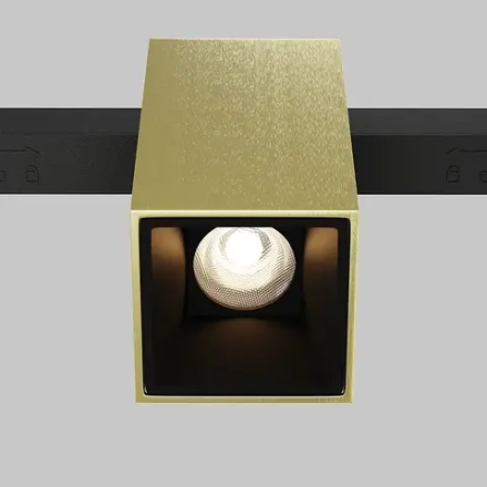 Трековый светильник Альфа / Alfa Exility 3000K 7Вт 50°, TR121-2-7W3K-BS. TM Maytoni