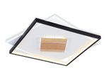 Светильник светодиодный потолочный FL4791 WH/BK/WD белый/черный/дерево 77W 3000-6000K 515*515*50 (без ПДУ)