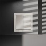 VLS020703 Выключатель встраиваемый VOLTUM S70 для жалюзи 10А, (кашемир). (ТМ Maytoni)