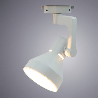 Трековый светильник Arte Lamp NIDO A5108PL-1WH, 1хE27