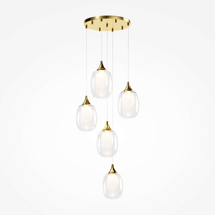Подвесной светильник Аура / Aura E14х5, MOD016PL-05BS. TM Maytoni