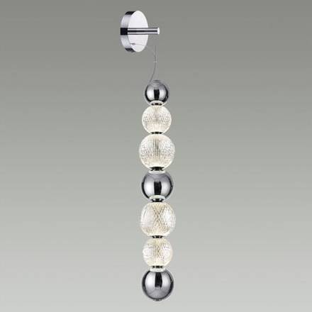 5007/13WL L-VISION ODL23 571 хром/прозрачный/металл/акрил Настенный светильник LED 13W 4000K 700Лм CRYSTAL