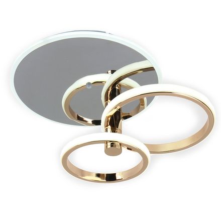 Потолочный светильник Escada 10213/2 LED*33+23W Chrome/Gold